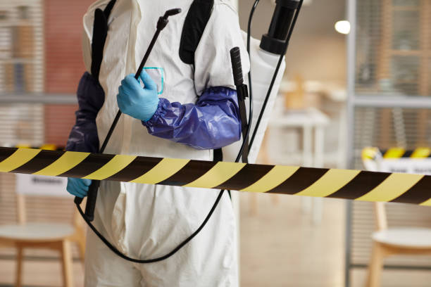 Professional Blood Cleanup technician working in Cordesville, SC